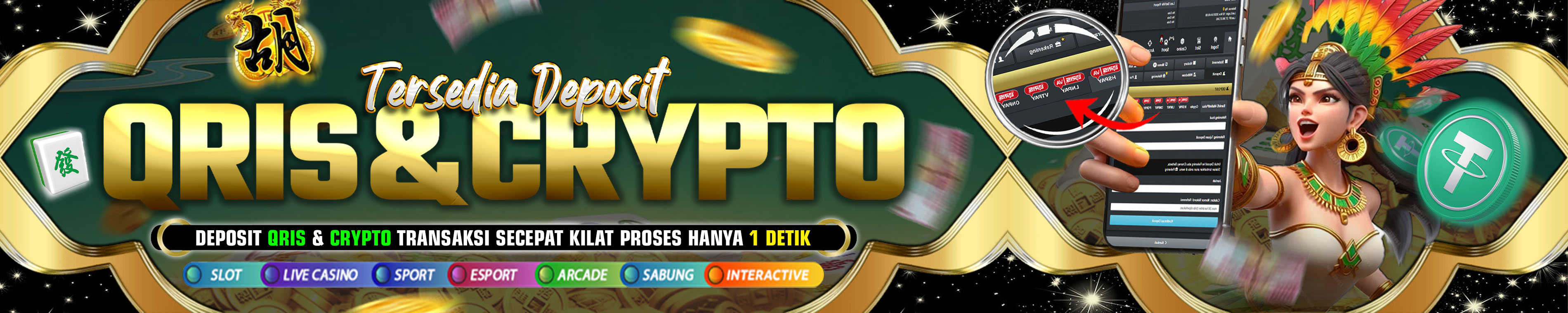 DEPOSIT QRIS & CRYPTO 2026 WEBSITE PRESIDENSLOT